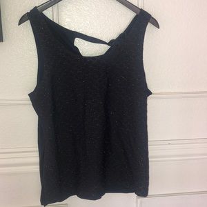 The limited navy blue with gold blouse